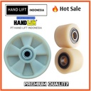Jual Roda Hand Pallet 160 mm x 50 mm Nilon