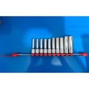 PAKET DEEP SOCKET KTC KEMBANG 12 B3L 055 - B3L 14 Include Holder MADE IN JAPAN