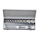 KUNCI SHOCK SET 3/4 ISI 15 PC KTC ORIGINAL JAPAN TB614A