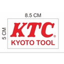 STICKER KTC REPLIKA TRANSPARAN