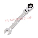 KUNCI RINGPASS RATCHET SEMI SHORT KTC MSR1A-19F