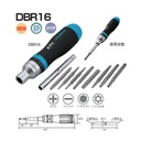 OBENG RATCHET / RATCHET SCREWDRIVER KTC DBR16