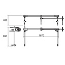 ENGINE HANGER FOR SHOCK ABSORBING BODY KTC ORIGINAL JAPAN AE901