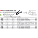 CRANK BLADES FOR PLASTIC/SLIDE OFF AIR NIPPER VESSEL N20AH