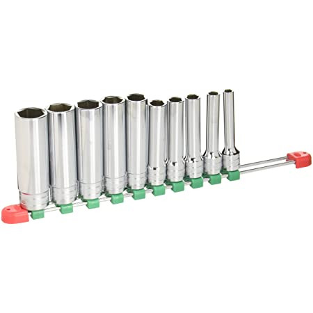 Kunci Shock Panjang SET /Deep Socket SET sq 1/2 KTC Kembang 6 TB4L10E