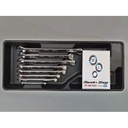KUNCI RING PASS INCHI SET 8 PCS KTC ORIGINAL JAPAN TMS208B