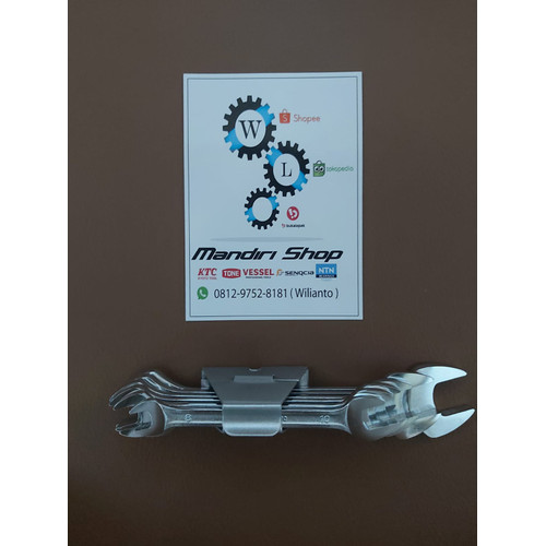 KUNCI PAS PAS SET 6 PCS KTC / OPEN END WRENCH SET 6 PCS TS206