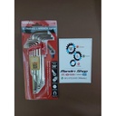 Vessel 9 Pcs, 1.5 - 10 Mm Kunci L Set Panjang Ultraball - 8409bp