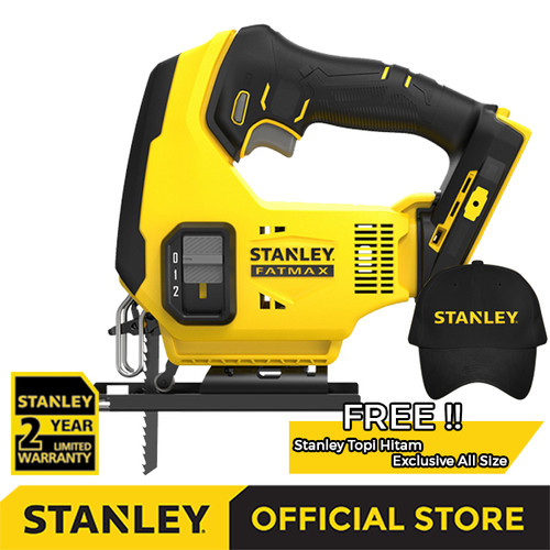 Stanley Cordless Jigsaw / Gergaji Kayu Baterai 20V SCJ600 (Unit Only)