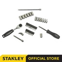 Stanley Socket Metric Set w/ Plastic Case SQ 3/8" 6pts 24pcs 89-035-1