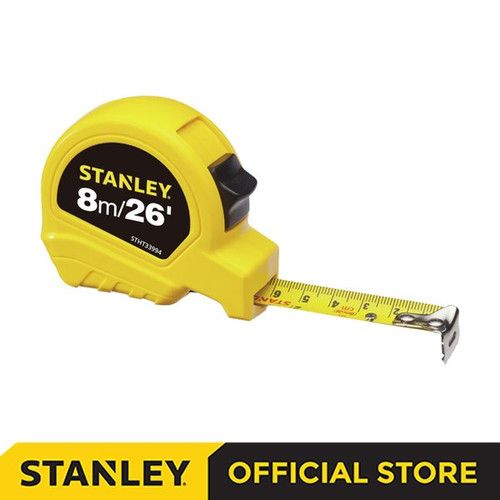 Stanley Basic Measuring Tape / Meteran Manual 8M STHT33994-840