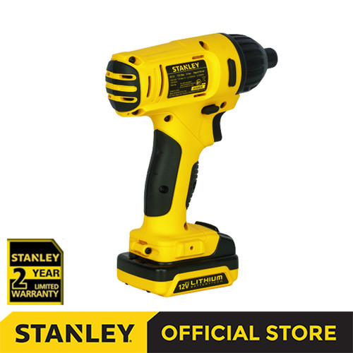 Stanley Cordless Impact Driver / Obeng Impact Baterai 10.8/12V 1.5 Ah SCI121S2