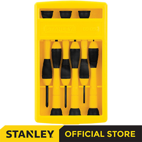 Stanley Precision Screwdriver Set / Obeng Set 6pcs STHT66052-8
