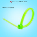 Kabel Ties Hijau ukuran 15 cm - isi 100 pcs Nankai