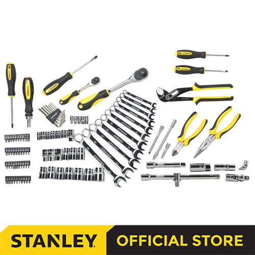 Stanley Hand Tool Multi Set / Alat Perkakas Set 110pcs STMT81243-840