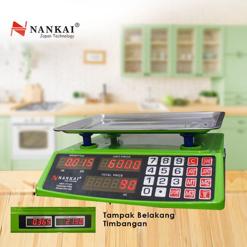Timbangan Duduk Digital 40KG ( Satuan 5gram ) Nankai