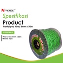 RANTAI PVC 8 MM X 30 METER WARNA HIJAU NANKAI