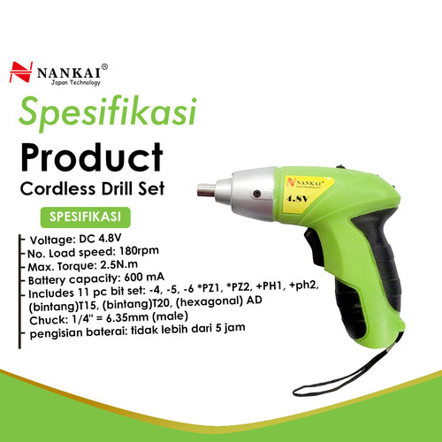 Cordless Drill Nankai