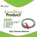 Pipe Cleaner Manual 10m X 6mm Nankai