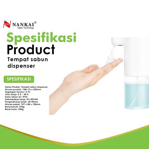 Tempat Sabun Otomatis Nankai