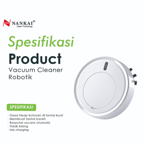 Vacuum Cleaner Robot / Penyapu Robot Pinter Multifungsi Nankai