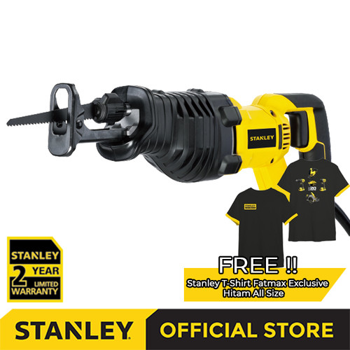 Stanley Reciprocating Saw / Pemotong Kayu Listrik 900W STEL365