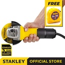 Stanley SG7100 750W 100mm Angle Grinder Free STHT30496-30L 5 Meter