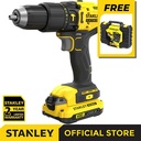 Stanley SCD711C2K 20V 1.5Ah Cordless Hammer Free STA88548-XJ 100 Pcs