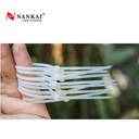 Kabel Ties Putih ukuran 15 cm - isi 100 pcs Nankai