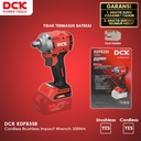DCK KDPB358 Cordless Brushless Impact Wrench / Mesin Pembuka Baut Battery 358Nm