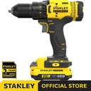 Stanley Cordless Drill Driver / Bor Obeng Baterai 20V 2.0Ah SCD700D2K