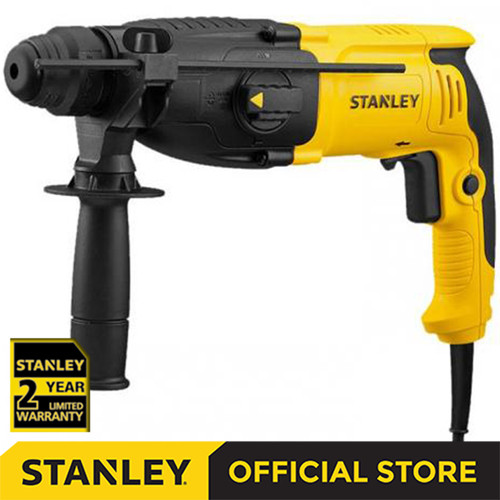 Stanley Rotary Hammer w/QCC / Bor Beton Listrik 800W SHR264KA