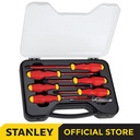 Stanley Electrical Screwdriver VDE Set / Obeng Listrik VDE 7Pcs 65-980