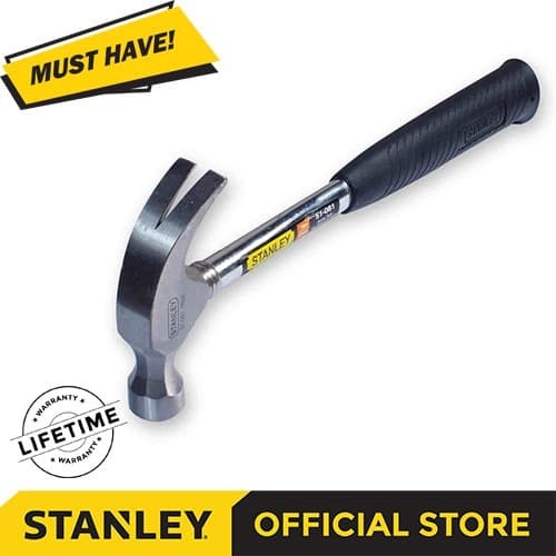 Stanley Steel Claw Hammer / Palu Kambing Stainless 16Oz 51-081-23