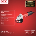 DCK KSM13-100 Mesin Gerinda Tangan 4"