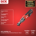 DCK KDPB05-10  Cordless Brushless Ratchet Wrench / Kunci Pas Ratchet Battery 10mm