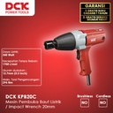 DCK KPB20C Mesin Pembuka Baut Listrik / Impact Wrench