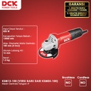 DCK KSM03-100A Mesin Gerinda Tangan 4"