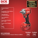 DCK KDPB358 Cordless Brushless Impact Wrench / Mesin Pembuka Baut Battery 358Nm