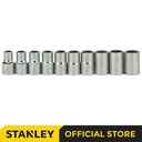 Stanley Kunci Socket Metric Set 10-32mm SQ1/2 12pts 86-477