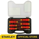 Stanley Electrical Screwdriver VDE Set / Obeng Listrik VDE 7Pcs 65-980