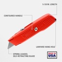 Stanley Utility Knife Cutter Safety Lock / Pisau Cutter 6inch 10-189C
