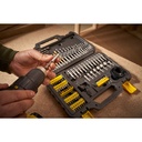 Stanley Drill&Screwdriving Set / Mata Bor&Obeng Set 100Pcs STA88548-XJ