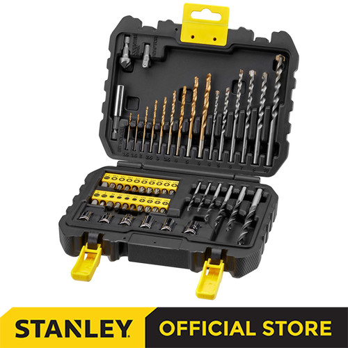 Stanley Drill&Screwdriving Set / Mata Bor&Obeng Set 50Pcs STA88546-XJ