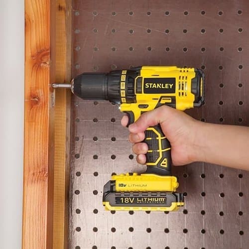 Stanley Cordless Drill Driver / Bor Obeng Baterai 18Volt SCD20C2K