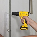 Stanley Cordless Drill Driver / Bor Obeng Baterai 10.8V SCD121S1