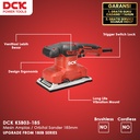 DCK KSB03-185 Mesin Amplas / Orbital Sander 185mm