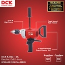 DCK KJZ03-16A Electric Drill / Mesin Bor Besi 16mm
