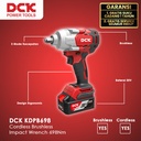 DCK KDPB698FK Cordless Brushless Impact Wrench 698Nm