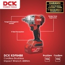 DCK KDPB488EM Cordless Brushless Impact Wrench 488Nm